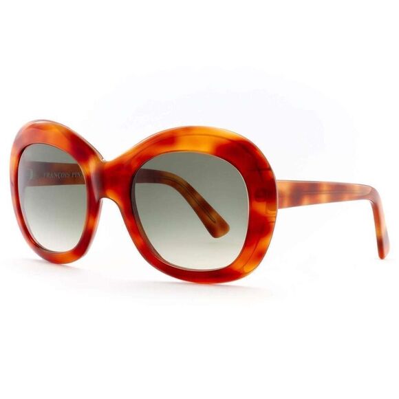 Francois Piston Accessories - Y2K 1990s Vintage FRANÇOIS PINTON Jacky O Regard Tortoiseshell Oversized Sunglas